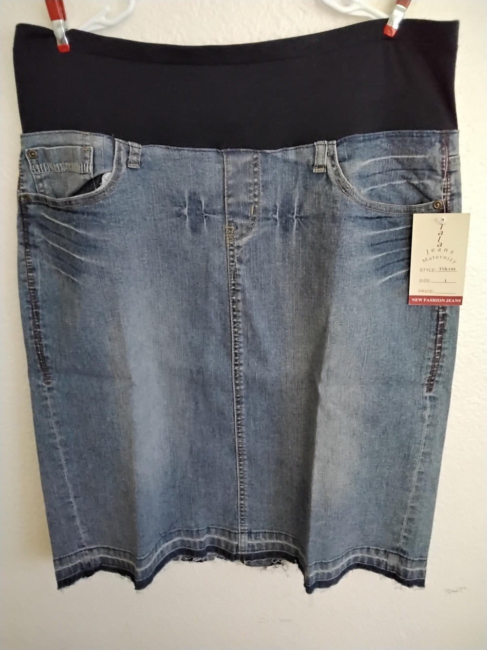 Vintage Y2K Tala Denim Pencil Skirt NWT